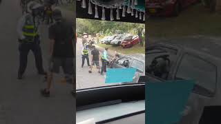 Dos patrulleros de tránsito fueron agredidos violentamente por dos hombres [upl. by Chloris678]