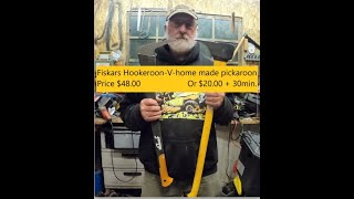 Is a home made Pickaroon better the Fiskars Hookaroon [upl. by Merrili]