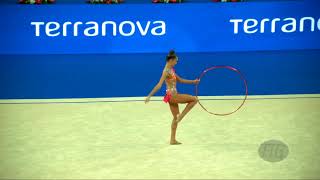 AVERINA Arina RUS  2017 Rhythmic Worlds Pesaro ITA  Qualifications Hoop [upl. by Rexer]