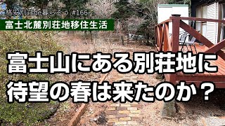 166 【別荘移住生活】富士山にある別荘地にも春は来る？ [upl. by Hteik77]