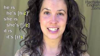 How to Pronounce Contractions American English Pronunciation [upl. by Hasina]