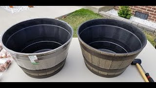 Planting Spring Bulbs In Containers [upl. by Temirf]