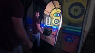 Mikey B Gaming AXE THROW Dave amp Busters [upl. by Ranip993]