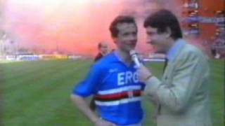 Sampdoria 30 Lecce  Campionato 199091 [upl. by Mcnalley]