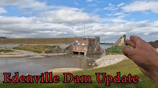 Edenville Dam Update  What does Edenville Dam Look Like Now  Dam Collapse  Wixom Flood [upl. by Suitangi]