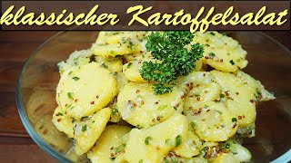 klassischer Kartoffelsalat ohne Mayonnaise [upl. by Georgianna501]