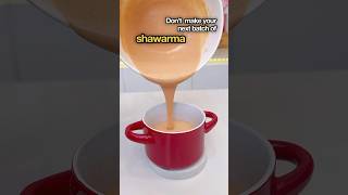 Don’t Make Shawarma Cream Until You Have Seen This Video shortsafrica youtubechamps [upl. by Burleigh]