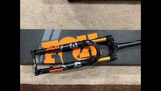 Unboxing 2022 Fox 34 Stepcast Factory FIT4 Remote [upl. by Eilagam423]