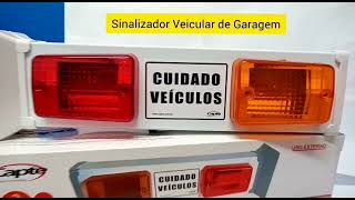 Sinalizador De Garagem Led Entrada E Saída De Veiculos  Capte [upl. by Nit]