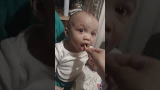 Our 11 Months Old Loves French Fries Shorta [upl. by Jollenta]