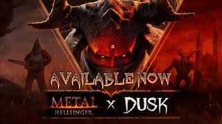 DUSK x METAL HELLSINGER  FREE DLC AVAILABLE NOW [upl. by Rybma]