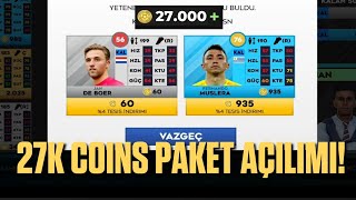 27000 COİNSLİK PAKET AÇILIMI DREAM LEAGUE SOCCER 2023 [upl. by Emma]