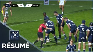 PRO D2  Résumé Colomiers RugbyStade Montois 2326  J26  Saison 20222023 [upl. by Anaujat]