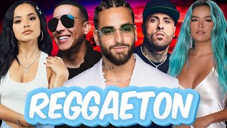 Karol G Feid Luis Fonsi Sebastian Yatra Nacho Wisin Daddy Yankee Maluma  Pop Latino 2024 [upl. by Kutzenco478]