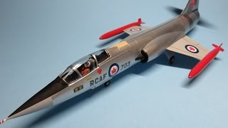 Airfix 172 CF104 Starfighter Part 2 [upl. by Casmey402]