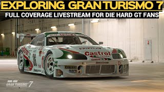 Gran Turismo 7 PS5  EXPLORING MORE on Gran Turismo 7 FULL COVERAGE Day 2 Livestream [upl. by Alleusnoc]