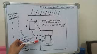 TIPS HOW TO PASS ONE TIME IN SMART YARD TEST PARALLEL PARKING [upl. by Towers]