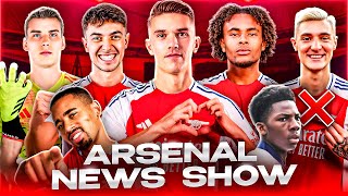 Arsenal Transfer News Show Hijacking Joshua Zirkzee deal  Arsenal WANT Andriy Lunin [upl. by Pega]