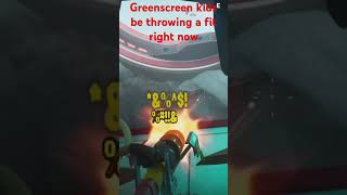 Green screen kids be throwing a fit right now fortnite [upl. by Eerhs]