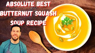 Butternut Squash Soup With Coconut Milk [upl. by Hanshaw]