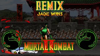 Mortal Kombat II Remix  Jade Playthrough  No Commentary [upl. by Gregoor639]