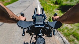 ROAD BIKING WITH CROSSCALL ACTIONX3 amp XBIKE [upl. by Yecaw]