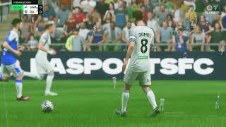 Swansea City vs My reactions and comments gameplay EA Sports FC 24 [upl. by Nerrat]