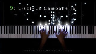 Top 10 Hardest Piano Pieces Featuring Rousseau Kassia and Traum [upl. by Afinom819]