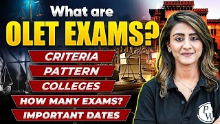 What are OLETs Exams  Criteria Pattern Colleges Exams Important Dates  OLETs Exam Preparation [upl. by Malvin]