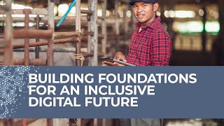 Building Foundations for an Inclusive Digital Future  World BankIMF 2023 Annual Meetings [upl. by Aicila]