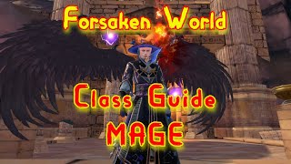 Class Guide MAGE  Forsaken World Gods and Demons [upl. by Gnes517]