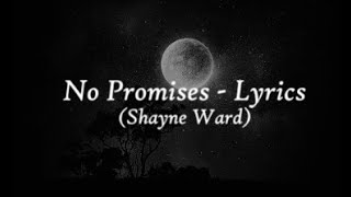 Lyrics  No Promises  Shayne Ward  Neya Music [upl. by Yerggoeg]