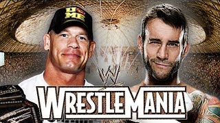 John Cena vs CM Punk Wrestlemania 31 Promo HD [upl. by Ivanna876]