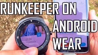 Concise Review Updated look at Runkeeper on Android Wear including voice activation amp live test [upl. by Cymbre968]