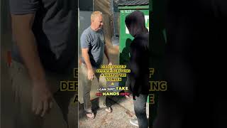 Effective Self Defense Surviving a Knife to the Stomach￼ youtubeshorts selfdefense shorts [upl. by Nyladnarb]