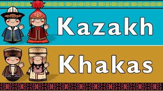 TURKIC KAZAKH amp KHAKAS [upl. by Nev]