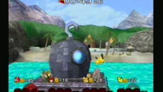 Super Smash Brothers Melee  2001  Vs Mode Super Sudden Death Gauntlet [upl. by Okoyik]