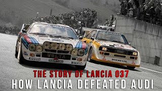 The Story Of Lancia 037 How Lancia Defeated Audi [upl. by Tonye]