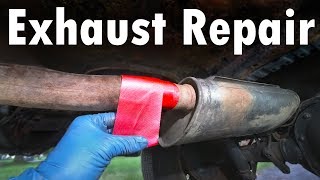 How to Find and Repair Exhaust Leaks EASY Without a Welder [upl. by Nylsej]