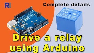 How to use relay with Arduino to control AC or DC load with bare relay [upl. by Gaylor]