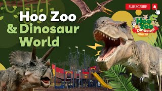 Exploring Hoo Zoo and Dinosaur World in Telford Shropshire  August 2023 [upl. by Amocat]