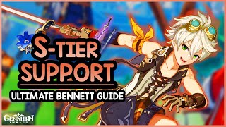 STier ATK SUPPORT • How To Build Bennett  Artifacts Weapons Teams Showcase  Genshin Impact [upl. by Hsetim]