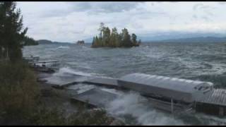 Flathead Lake Storm October 2009 [upl. by Letsirhc813]