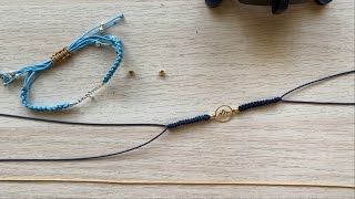 Cómo cerrar pulseras con hilo macramé 💃🏼 [upl. by Annayrb]