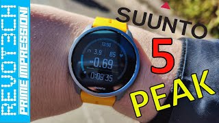 SUUNTO 5 PEAK Avvio e Prime Impressioni [upl. by Aiouqes903]