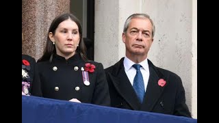 Nigel Farage furious as hes stopped from laying wreath in Cenotaph stitch up [upl. by Arleyne]