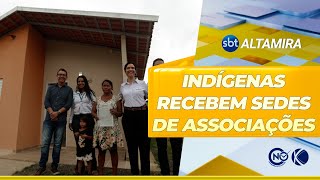 Norte Energia doa imóveis para associações indígenas em Altamira PA  SBT Altamira [upl. by Leventhal]