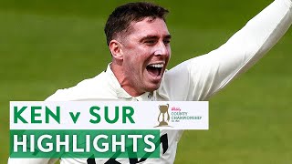 Lawrence amp Sibley Hit Centuries  Kent v Surrey  Vitality County Championship 2024 [upl. by Atter]