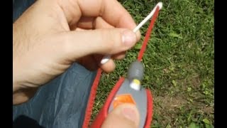 How To Fix A Tent Zipper That Is Slow or Stuck [upl. by Ynaoj637]