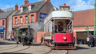 Beamish Living Museum Steam Gala 2024 Part 2  Trams [upl. by Adnaugal]